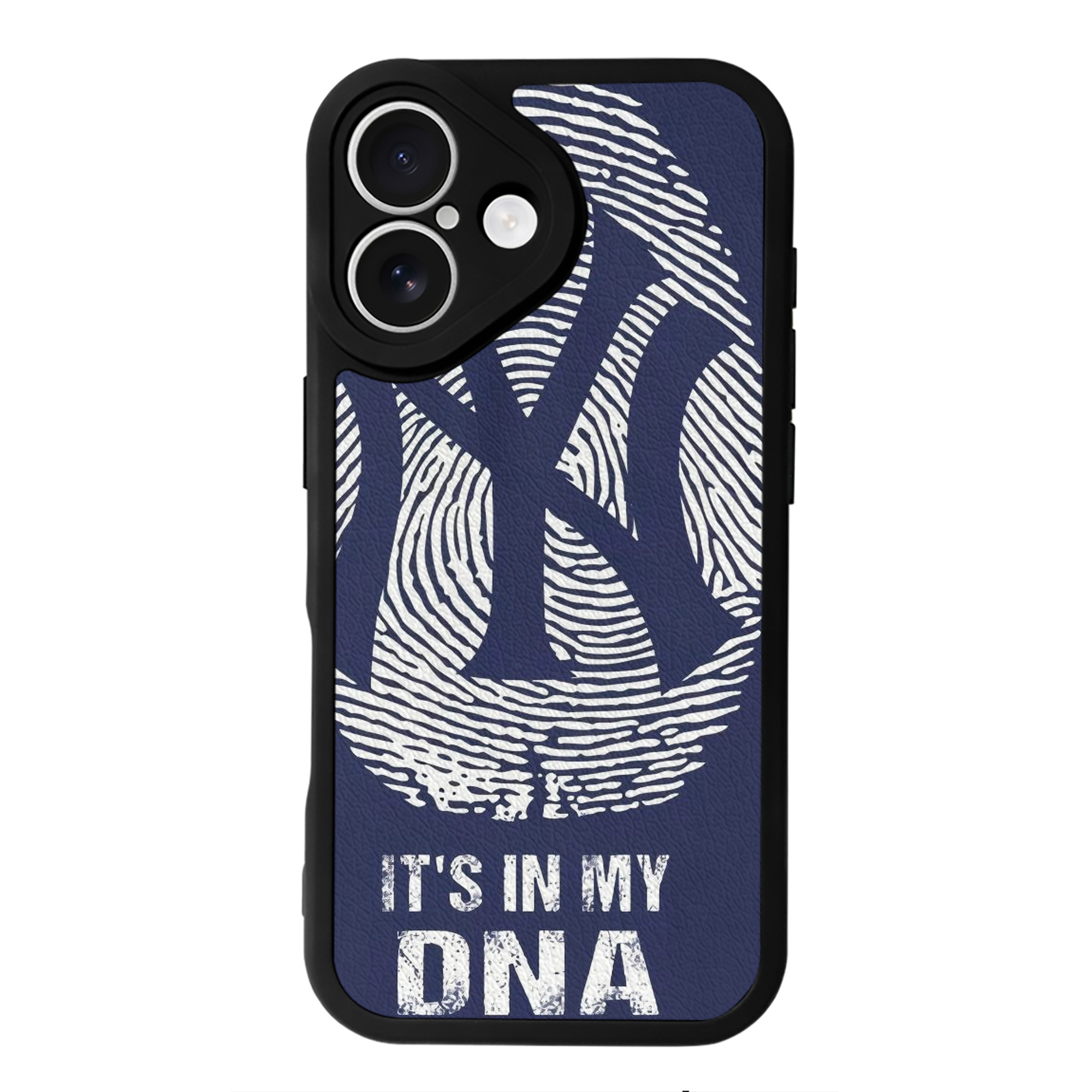New York Yankees 145 IPhone 16 Silicone Leather Case – UV Print, Lambskin Texture – Perfect Fit, Wireless Charging Compatible, Scratch Resistant, Precise Cutouts – Stylish Protection For IPhone 16